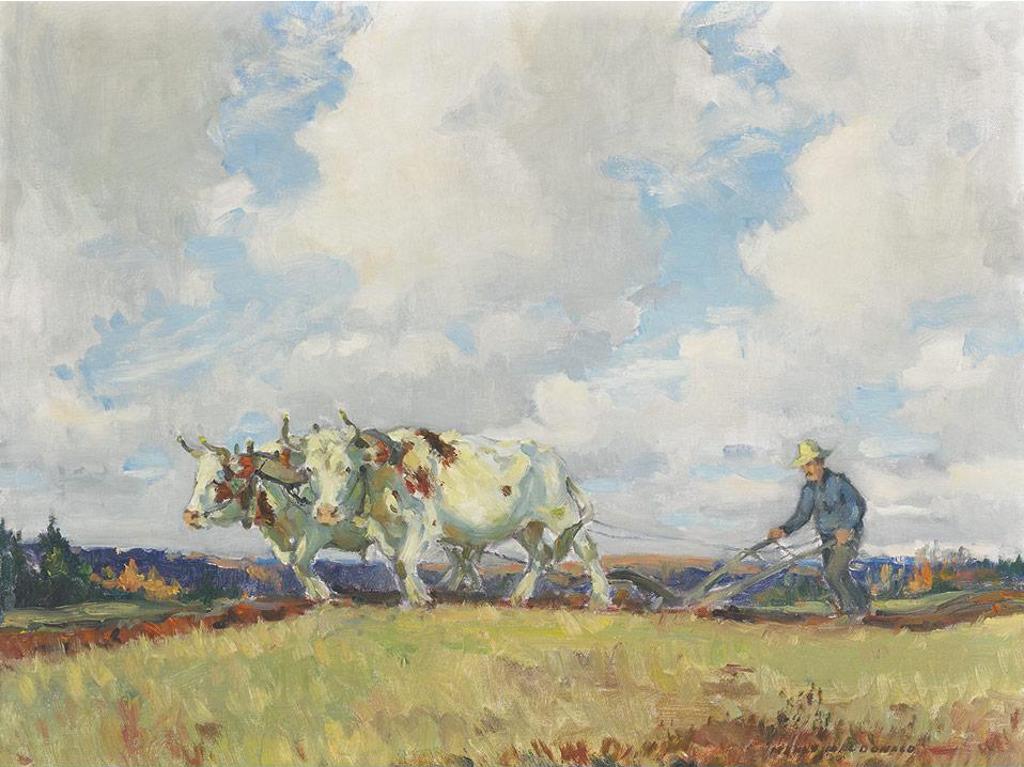 Manly Edward MacDonald (1889-1971) - Joe Malloy’S Oxen