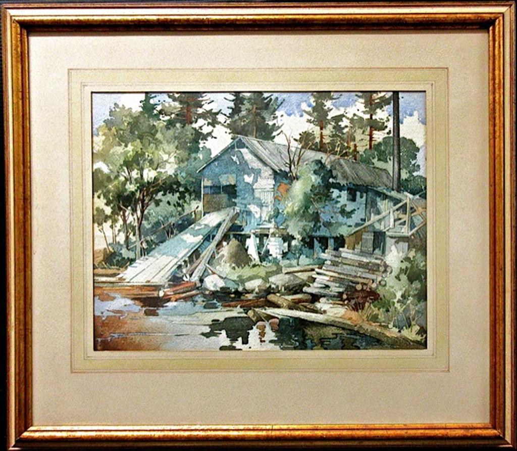 Garnet Hazard (1903-1987) - Old Saw Mill