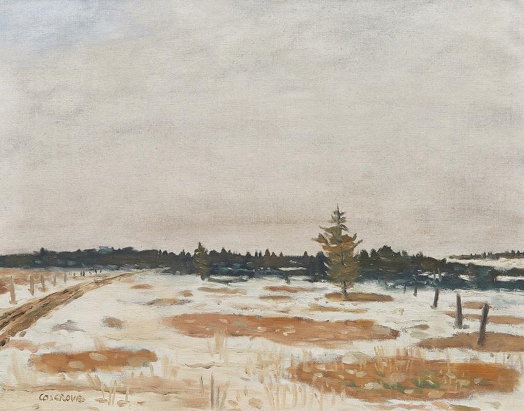 Stanley Morel Cosgrove (1911-2002) - Paysage d'hiver