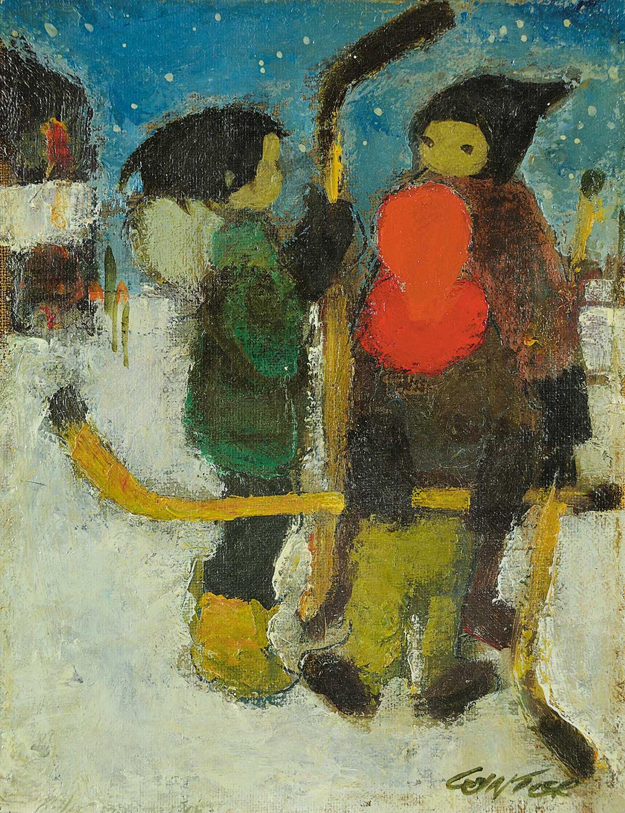 William Arthur Winter (1909-1996) - Starry Night