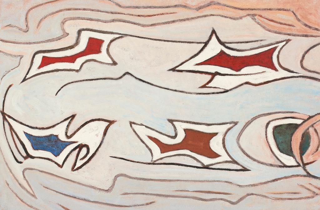 Lawren Stewart Harris (1885-1970) - Abstract Painting #36