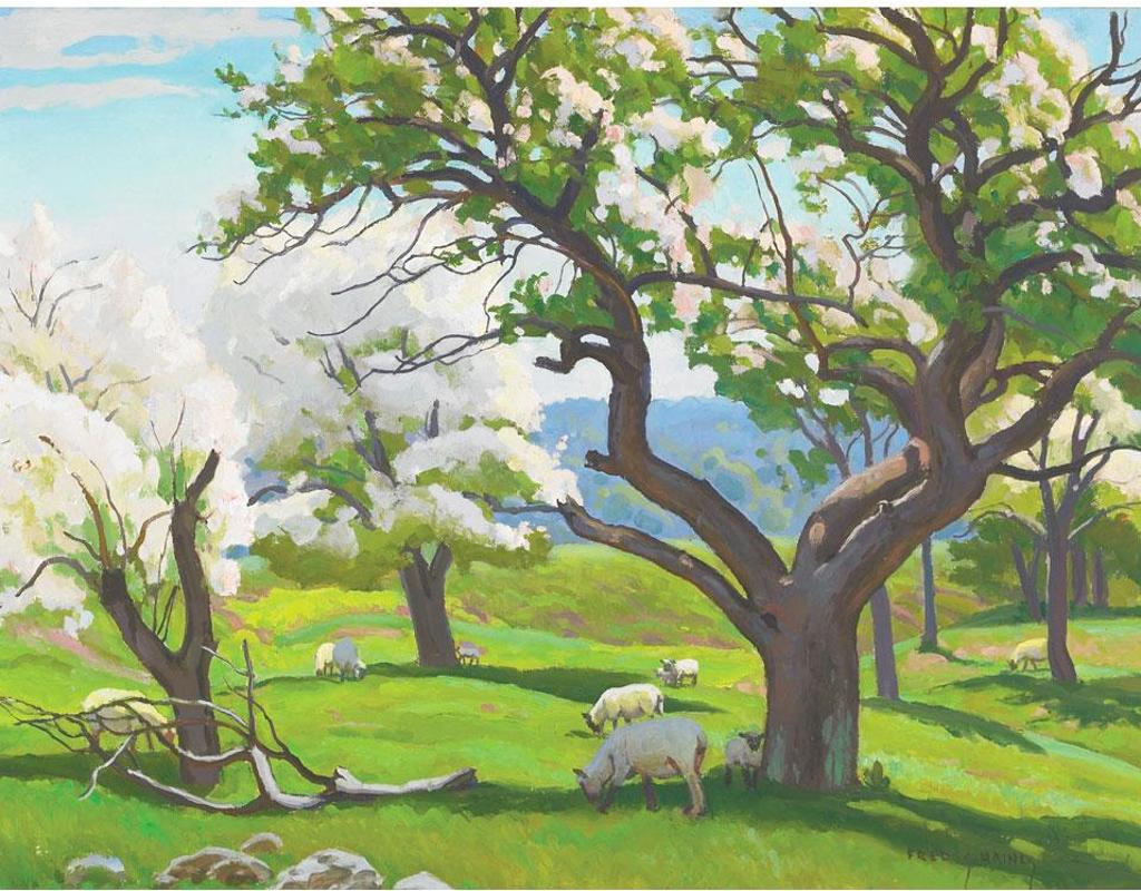 Frederick Stanley Haines (1879-1960) - Spring Blossoms