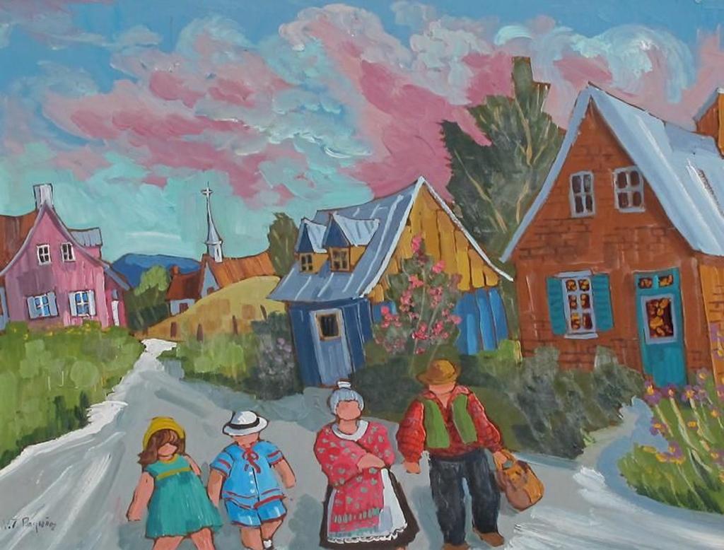Pauline Thiboudeau Paquin (1952) - Prets Pour La Cueillette; 1986