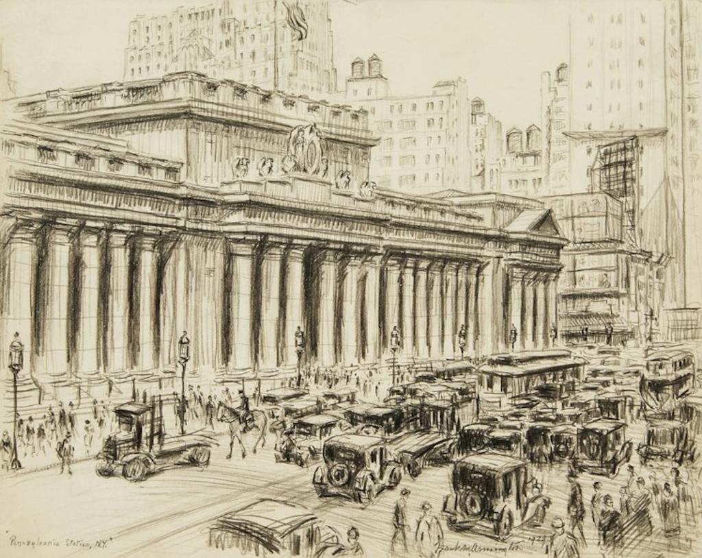 Franklin Milton Armington (1876-1941) - Pennsylvania Station, N.Y.