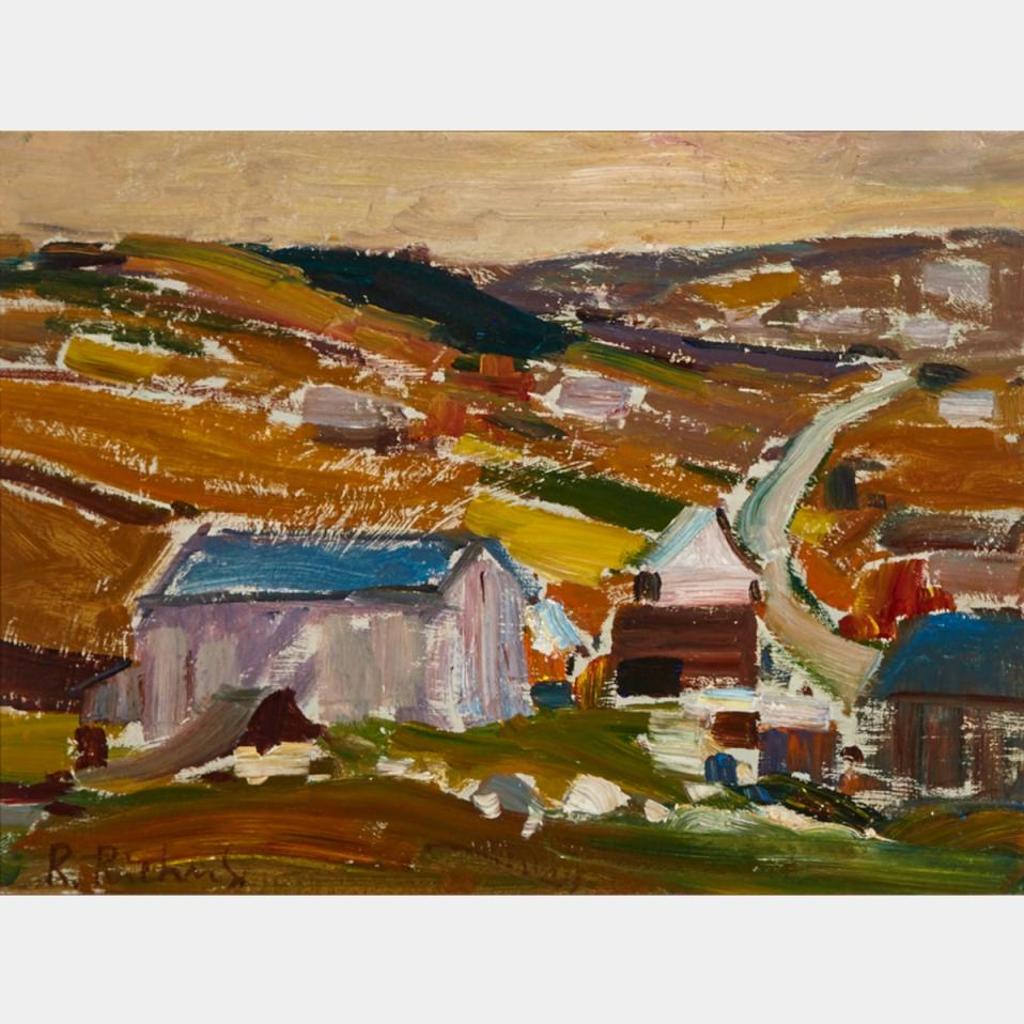 René Jean Richard (1895-1982) - Rang, Baie St-Paul