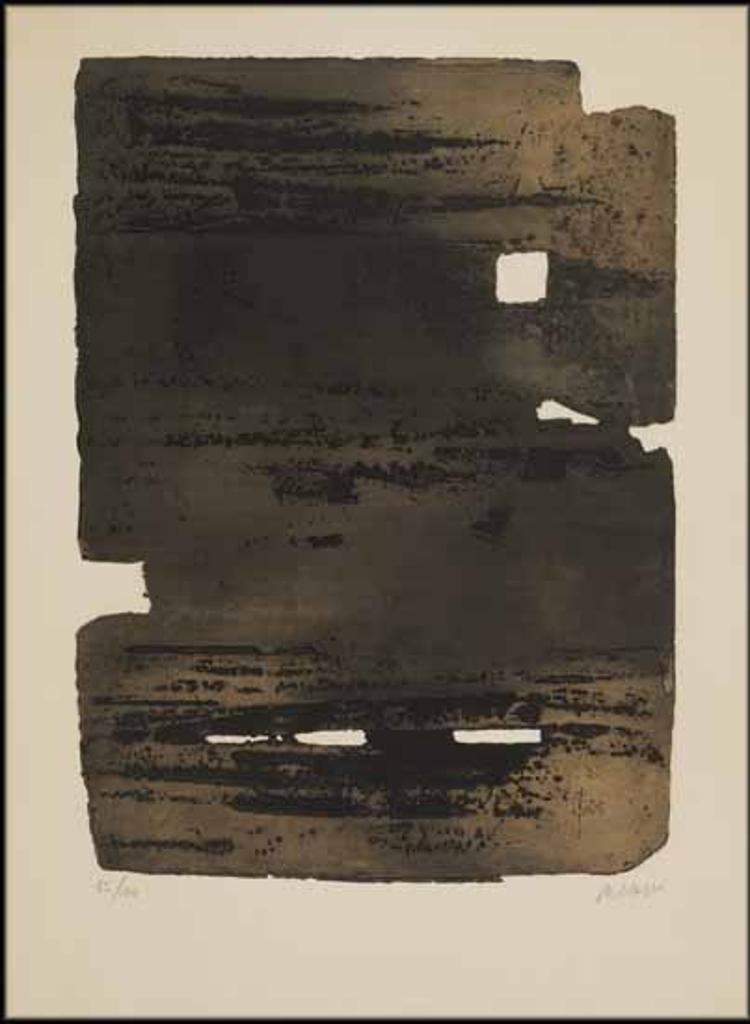 Pierre Soulages (1919-2022) - Composition #5