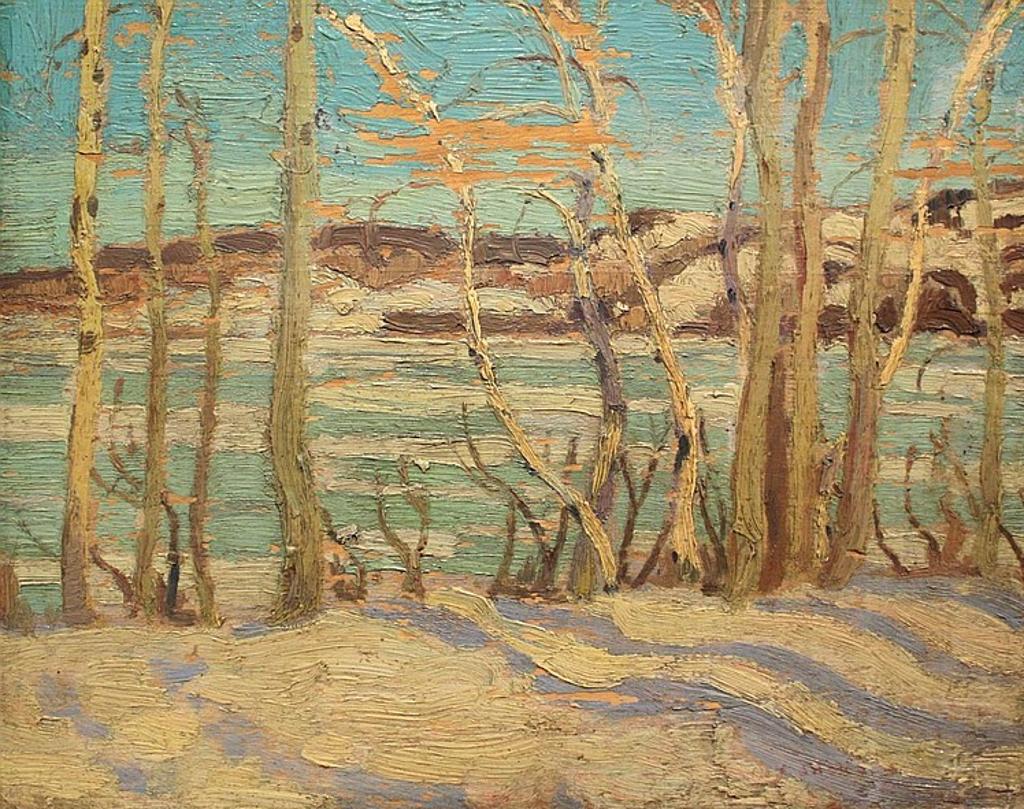 Alexander Young (A. Y.) Jackson (1882-1974) - A Lake Shore