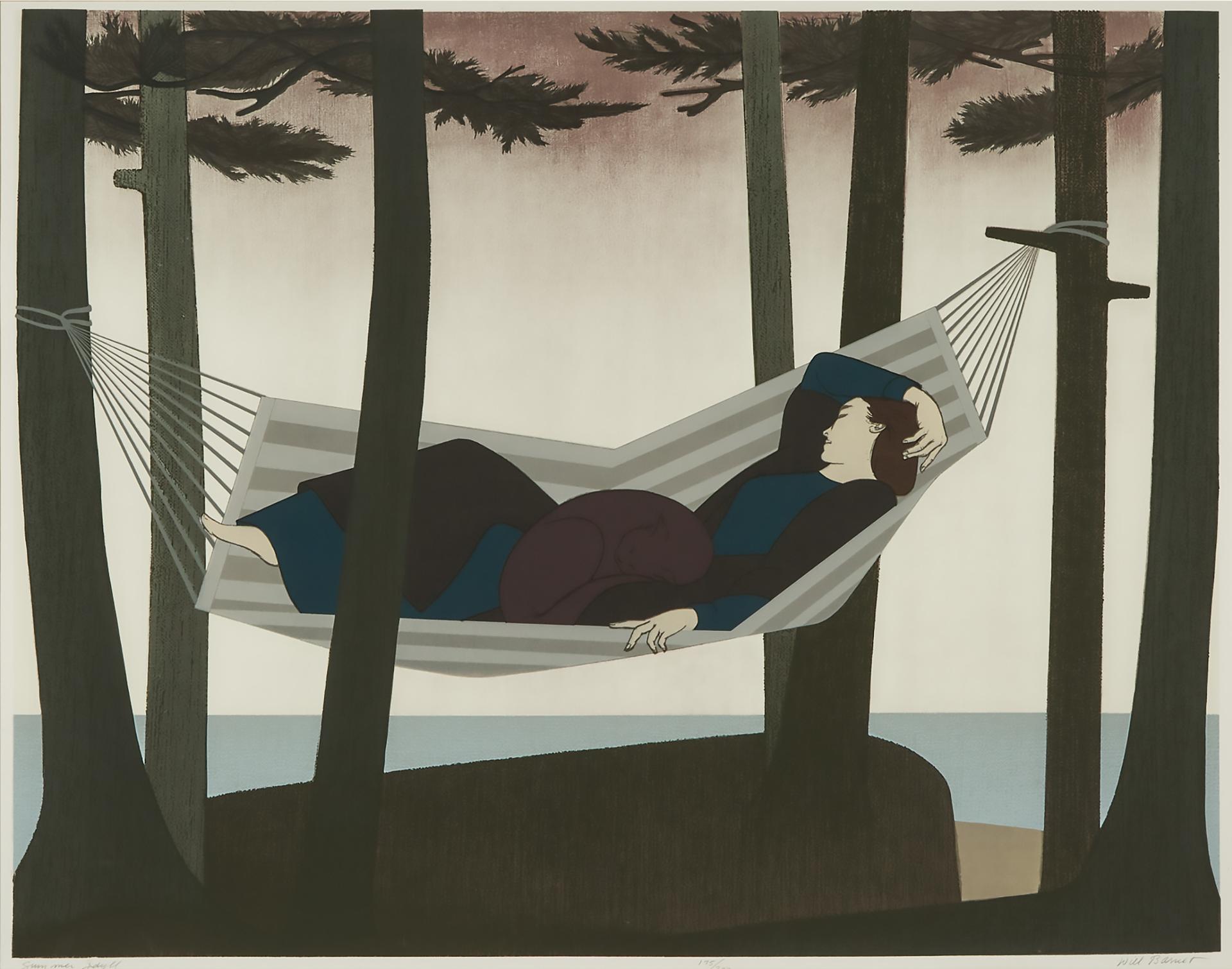Will Barnet (1911-2012) - IDYLLIC SUMMER, 1976 [S. 161]