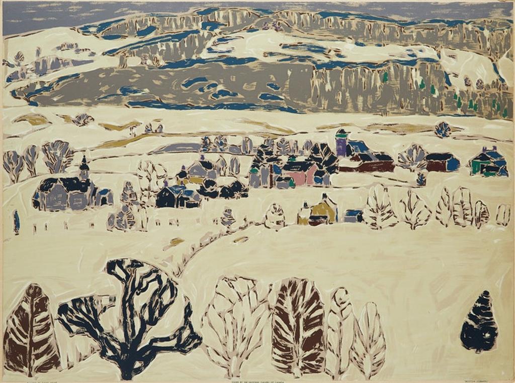David Browne Milne (1882-1953) - Boston Corners