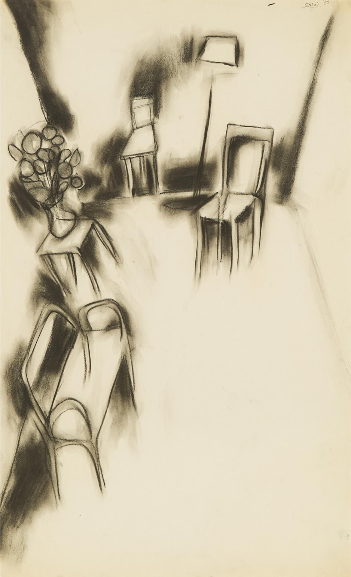 Michael James Aleck Snow (1929-2023) - THE ROOM, 1957