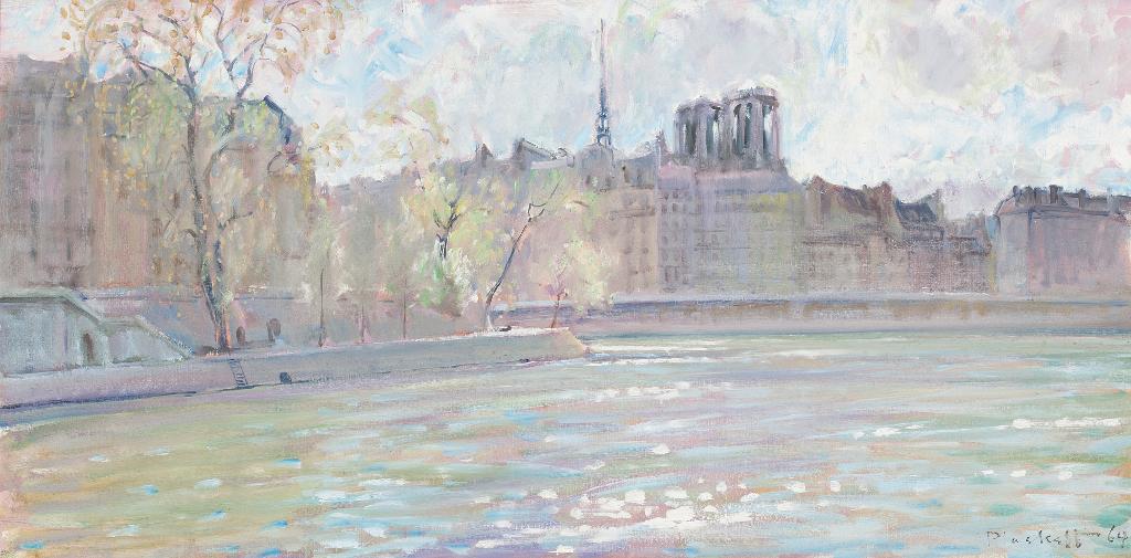 Joseph (Joe) Francis Plaskett (1918-2014) - Les Deux Isles (The Two Islands)