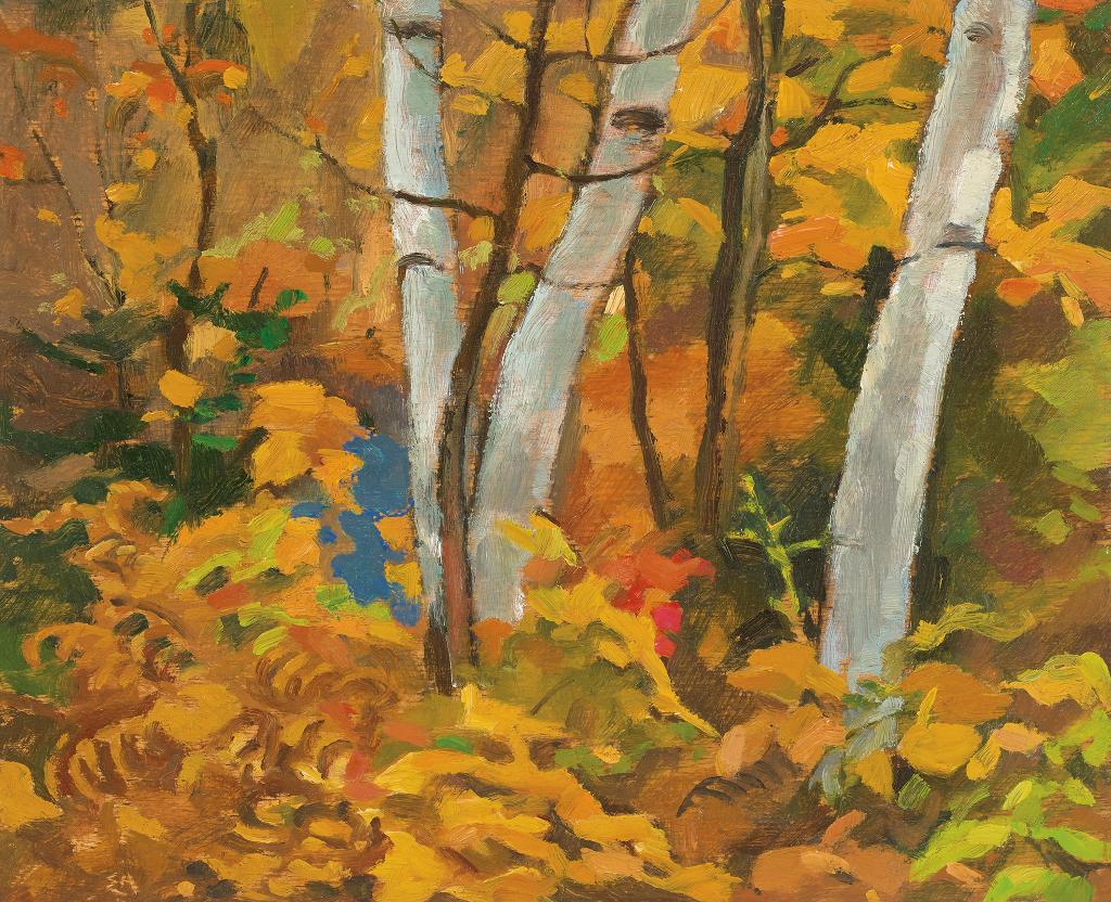 Edwin Headley Holgate (1892-1977) - Autumn Tangle, Morin Heights