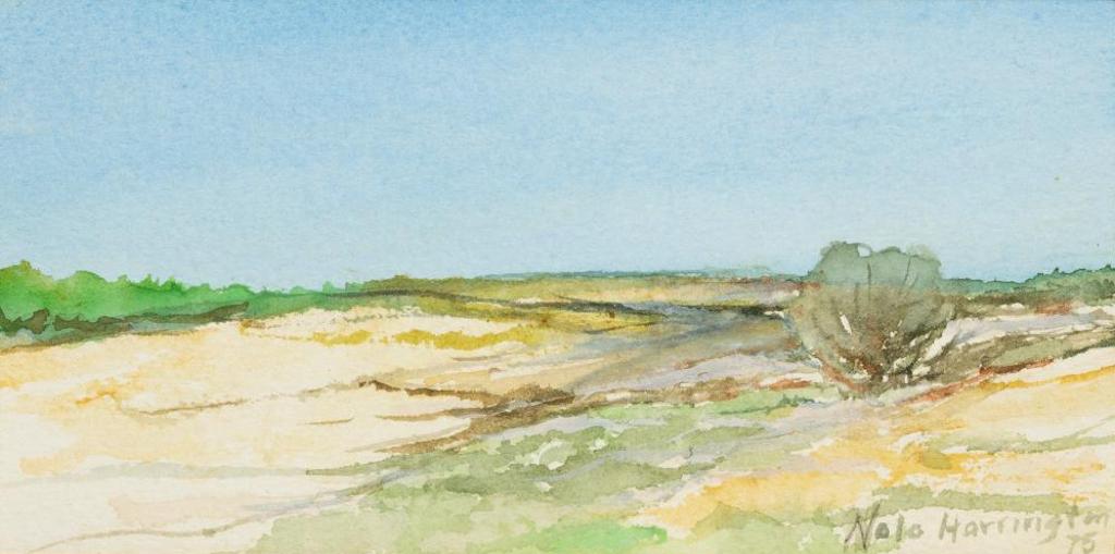 Nola Harrington (1931-2003) - Untitled - Landscape