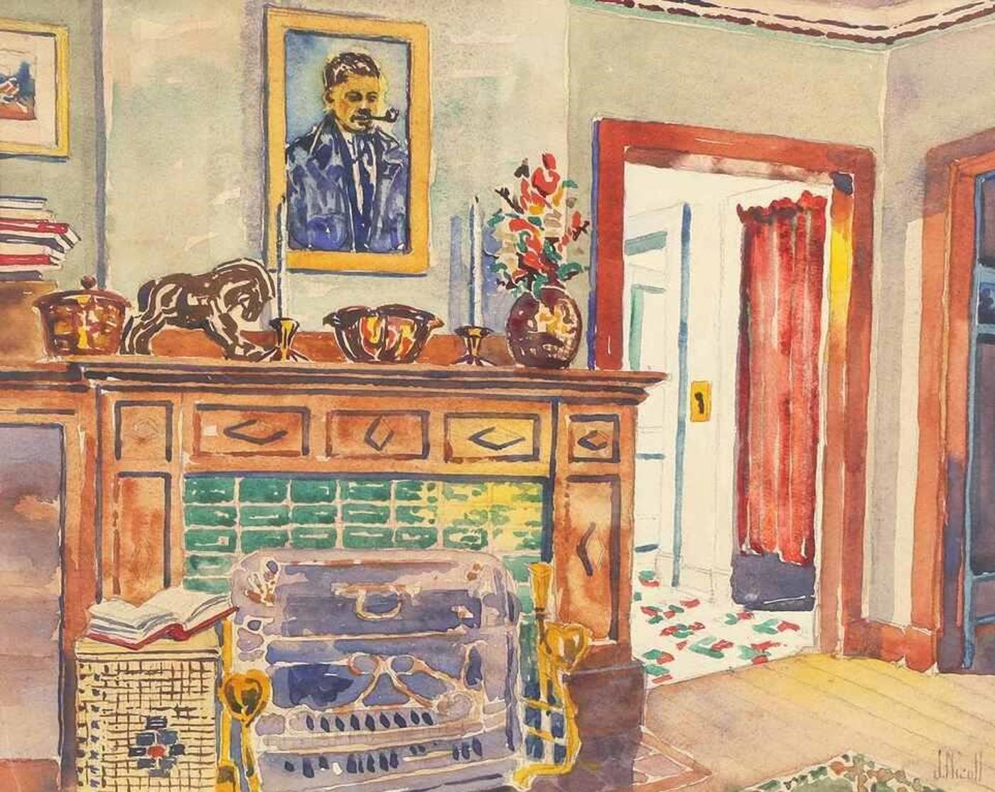 James McLaren (Jim) Nicoll (1892-1986) - Interior