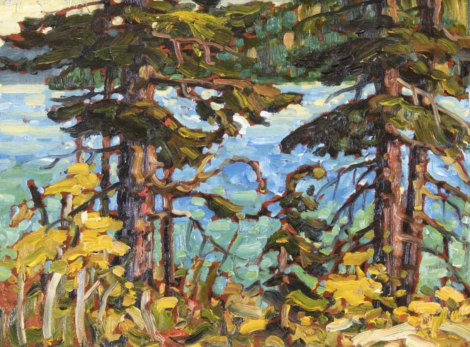Rod Charlesworth (1955) - Kalamalka Pochade 2