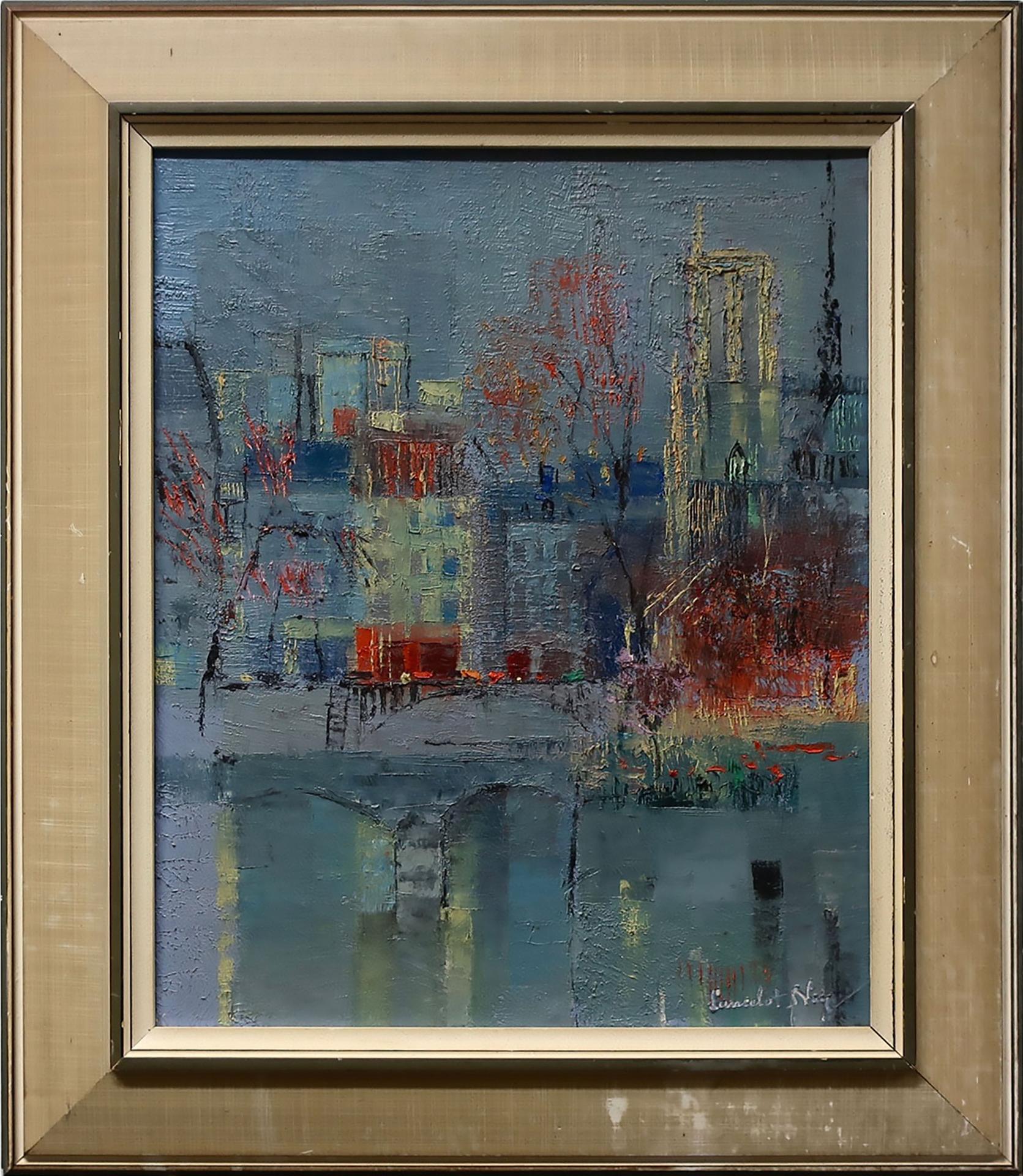 László (Lancelot) Ney (1900-1965) - The Seine In Paris