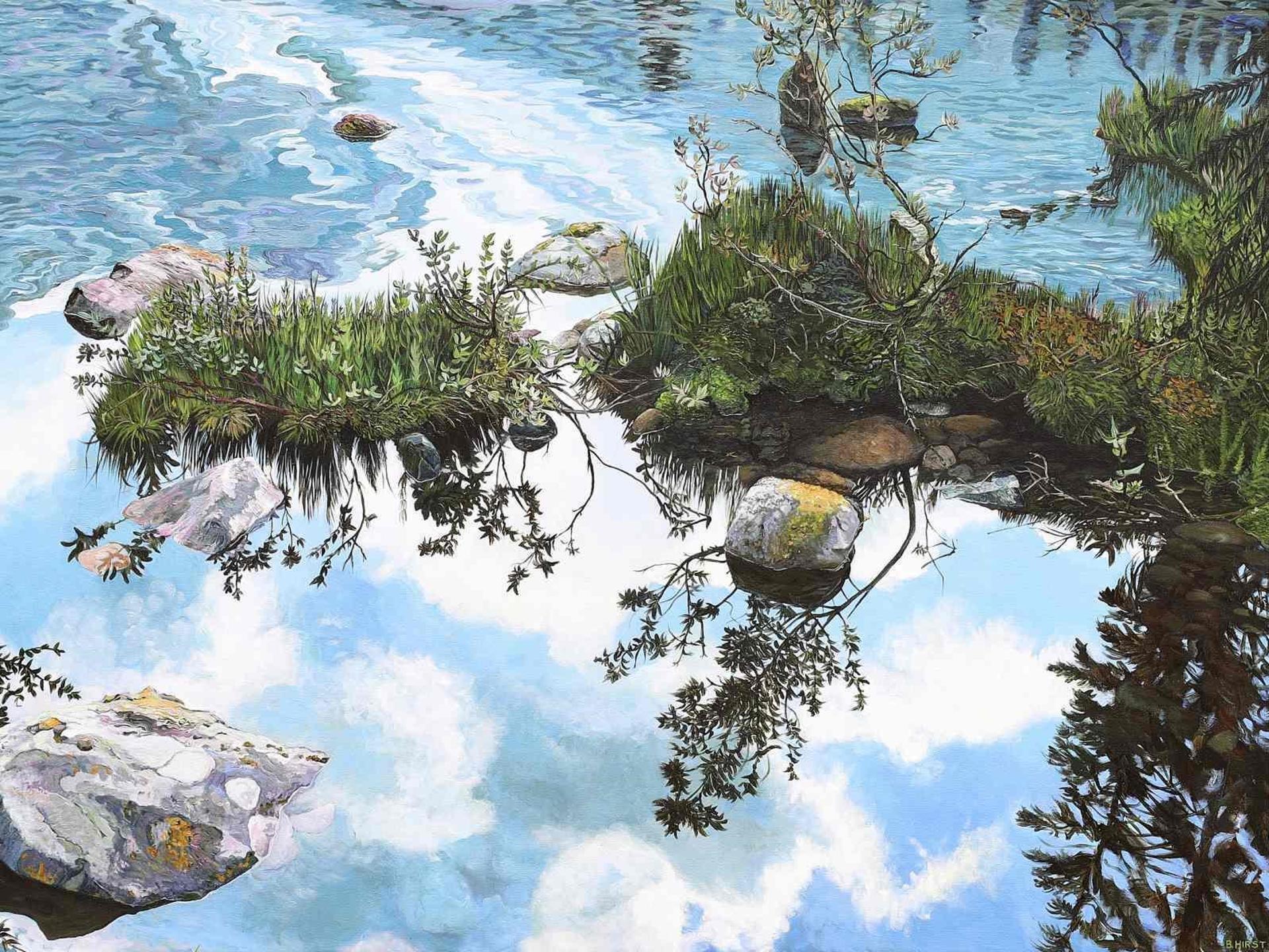 Barbara Hirst (1965) - On Lake Ohara; 2007