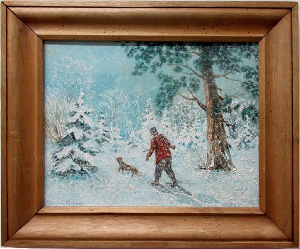 Yvonne Bolduc (1905-1983) - Untitled (Trapper With In The Snow)