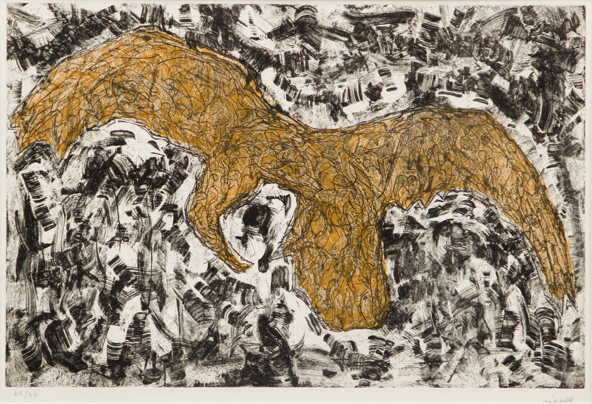 Jean-Paul Riopelle (1923-2002) - Grand aigle, 1968