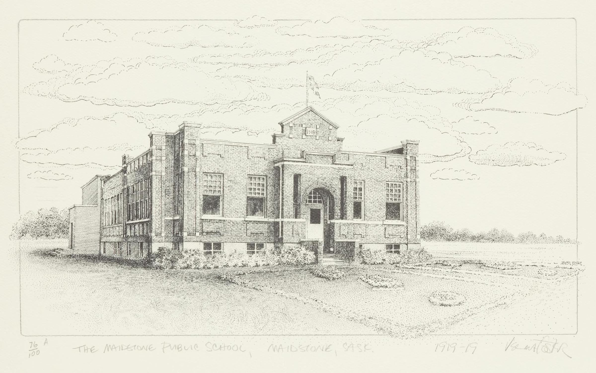 Velma Alvada Foster (1938) - Maidstone Public School
