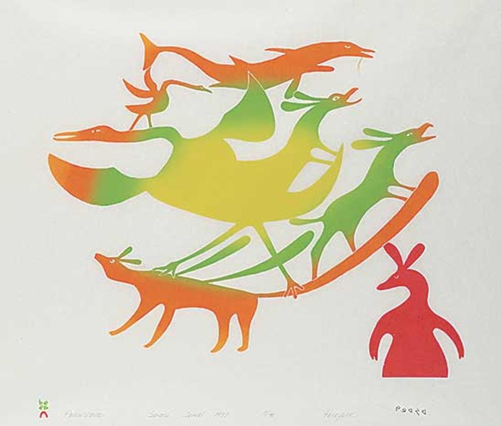 Kenojuak Ashevak (1927-2013) - Reminiscence #9/40