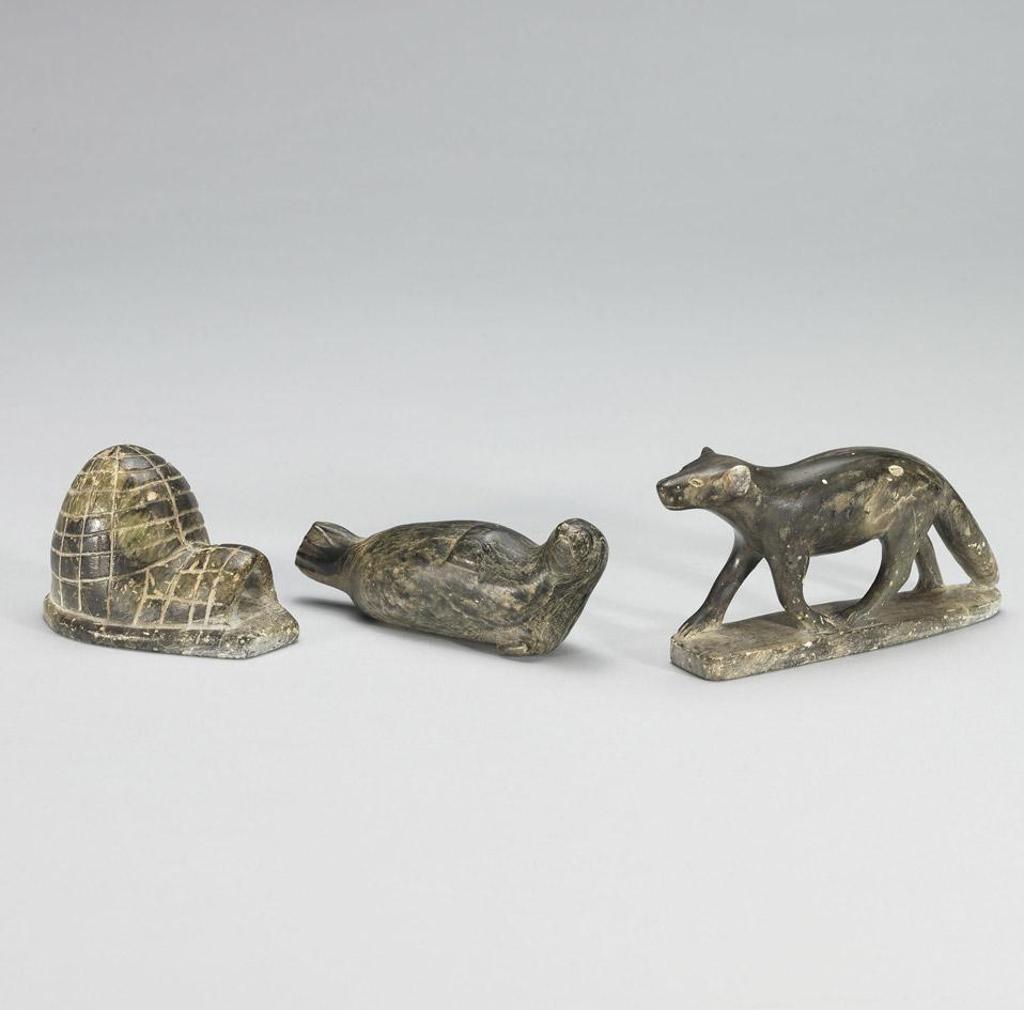 Iolat (1937) - Igloo, Seal And Dog
