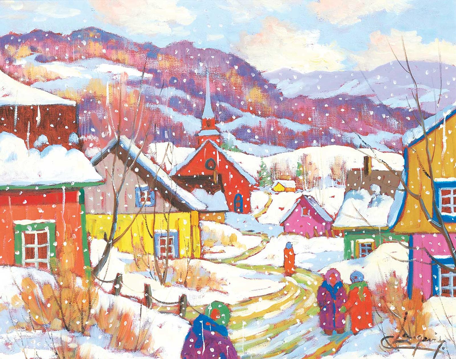 Claude Langevin (1942-2024) - Debut de Neige [First Snow]