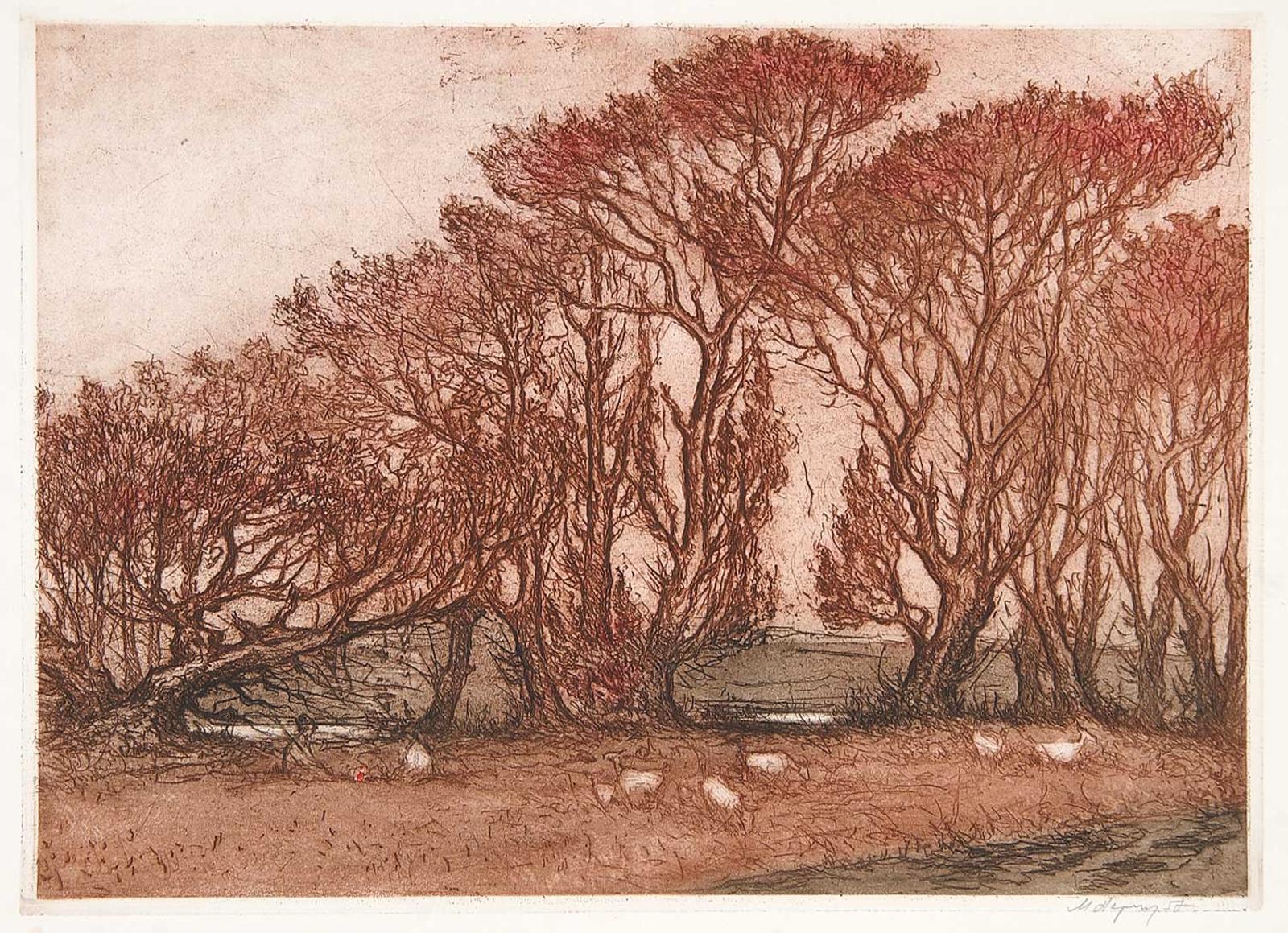 Mykhailo Hordioyovich Derehus (1904-1997) - Golden Autumn