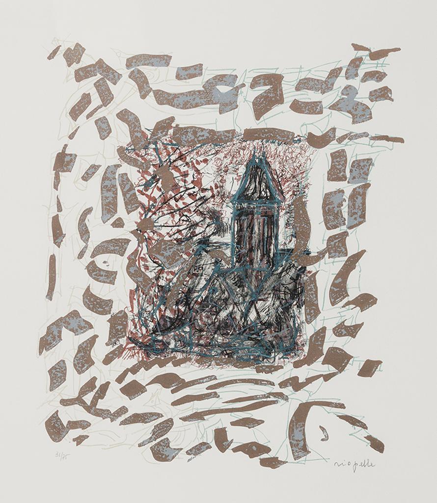 Jean-Paul Riopelle (1923-2002) - Vétheuil entre chien et loup