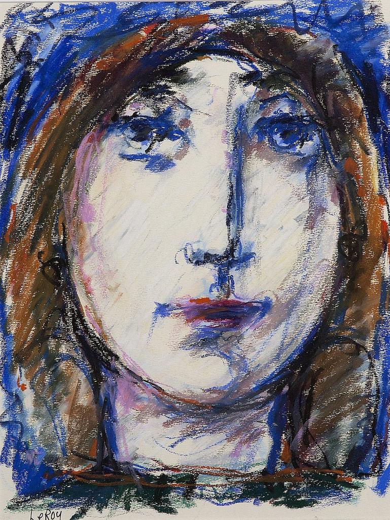 LeRoy Hackett Jensen (1927-2005) - Untitled - Untitled (Portrait of a Young Woman)