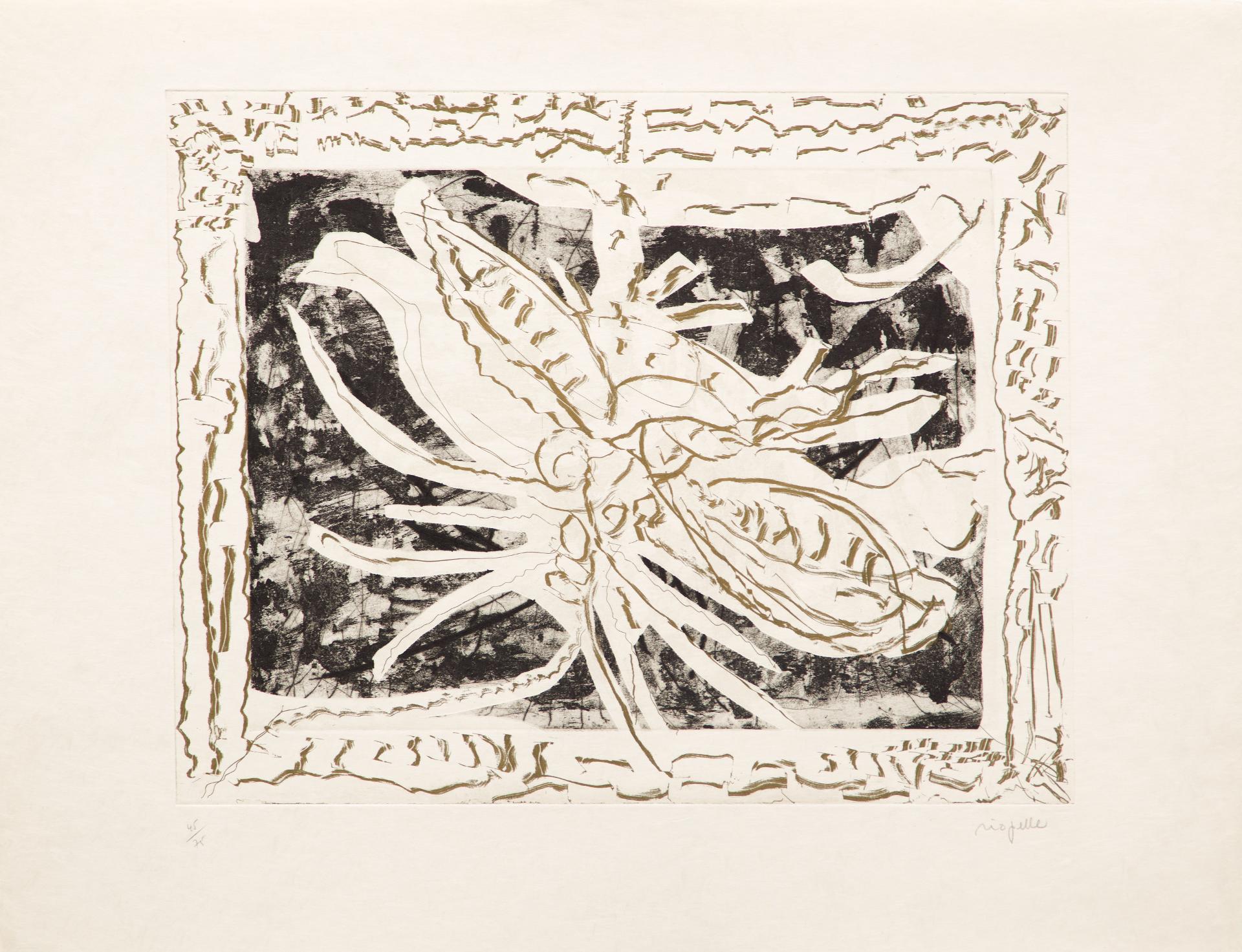 Jean-Paul Riopelle (1923-2002) - Autre mouches nº 3, 1985