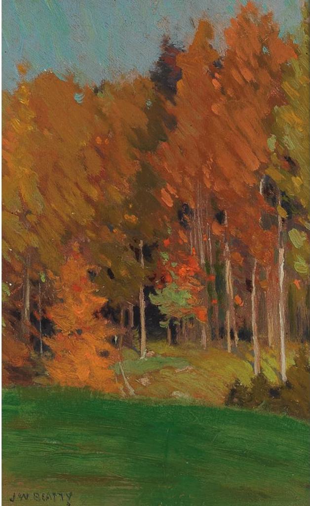 John William (J.W.) Beatty (1869-1941) - Autumn Landscape