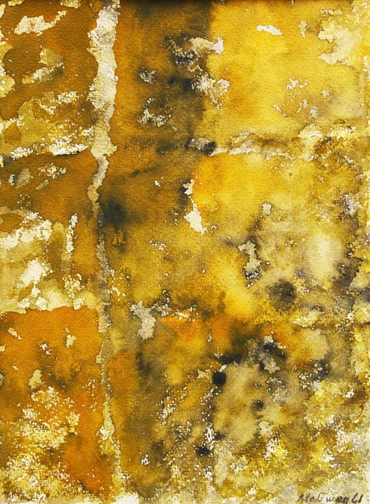 Jean Albert McEwen (1923-1999) - Mauve assiégé de jaune