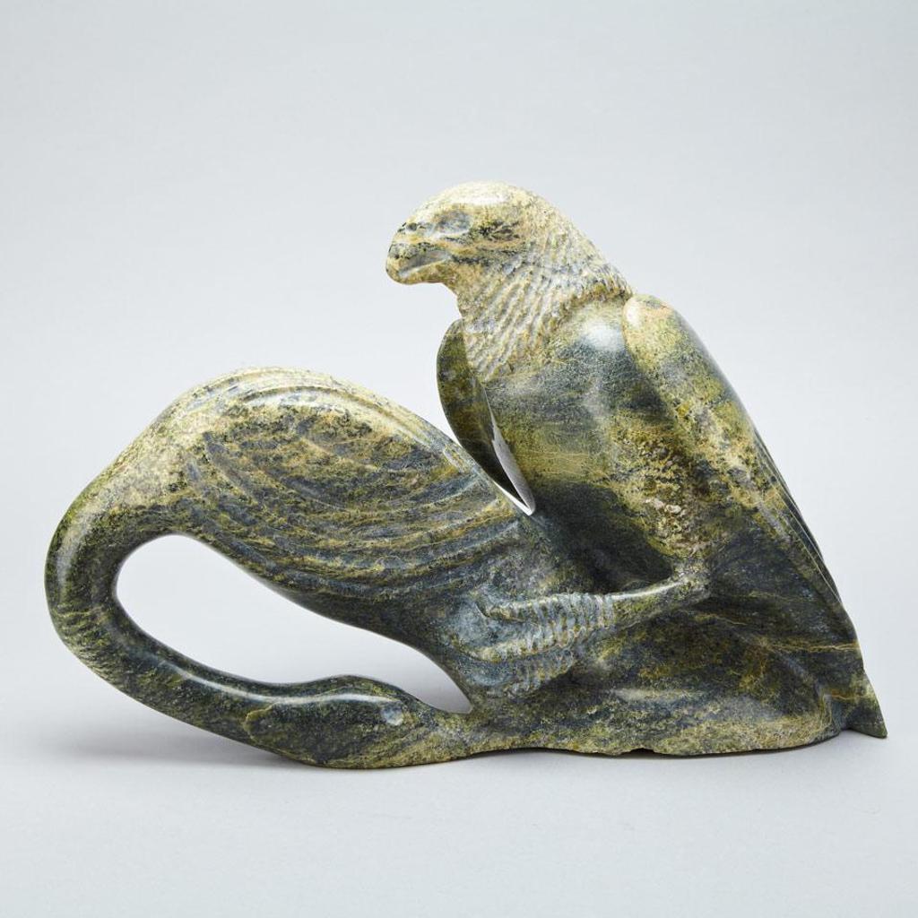 Lipa Lypa Pitsiulak (1943-2010) - Falcon And Loon