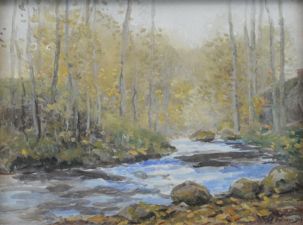 W.E. Atkinson (1862-1926) - River in Devon