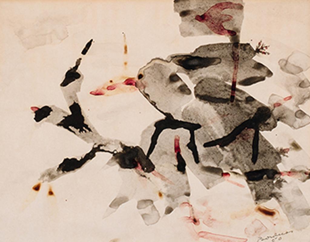Paul-Émile Borduas (1905-1960) - L'oeil rouge