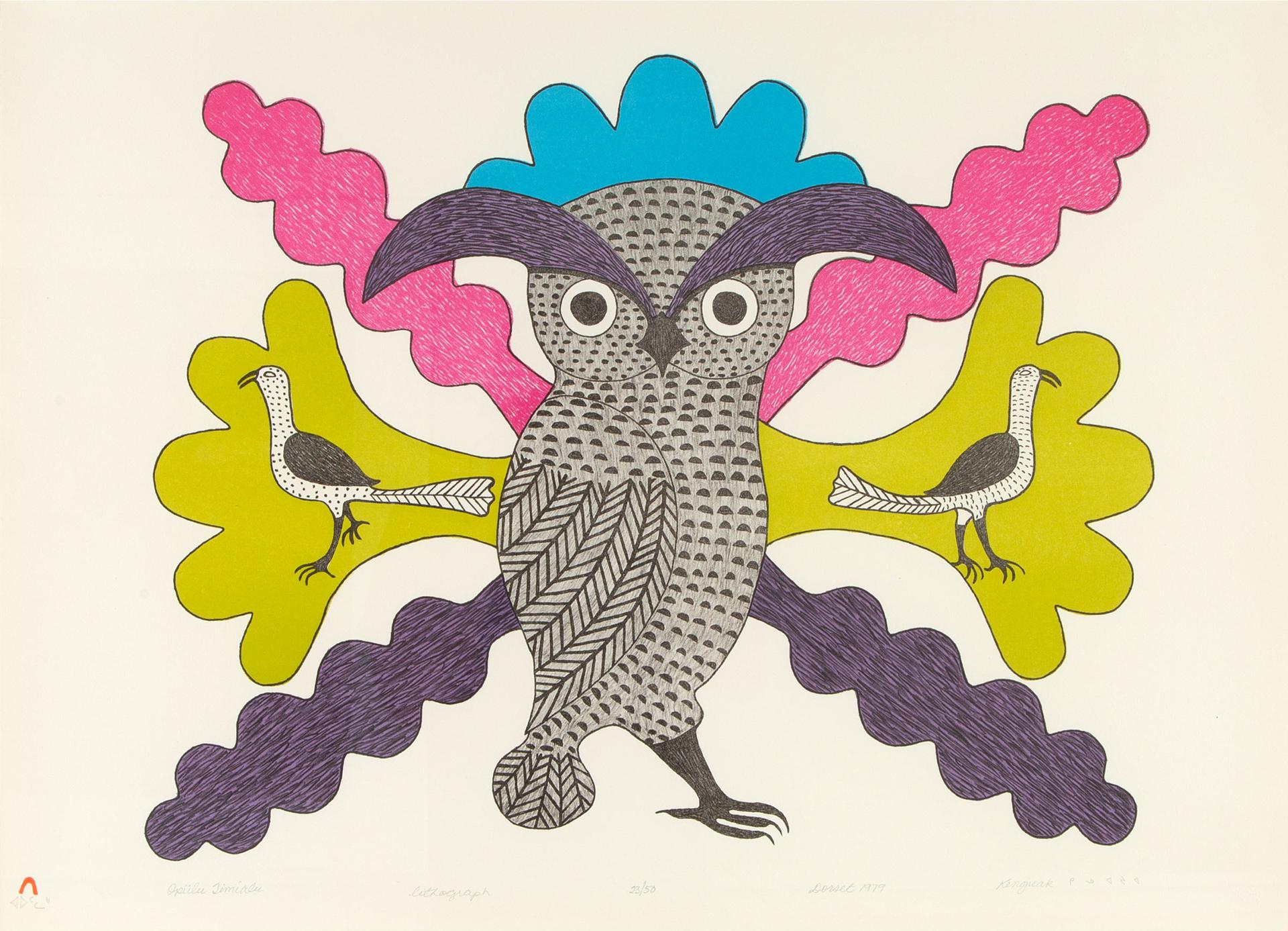 Kenojuak Ashevak (1927-2013) - Opiilee Timialu