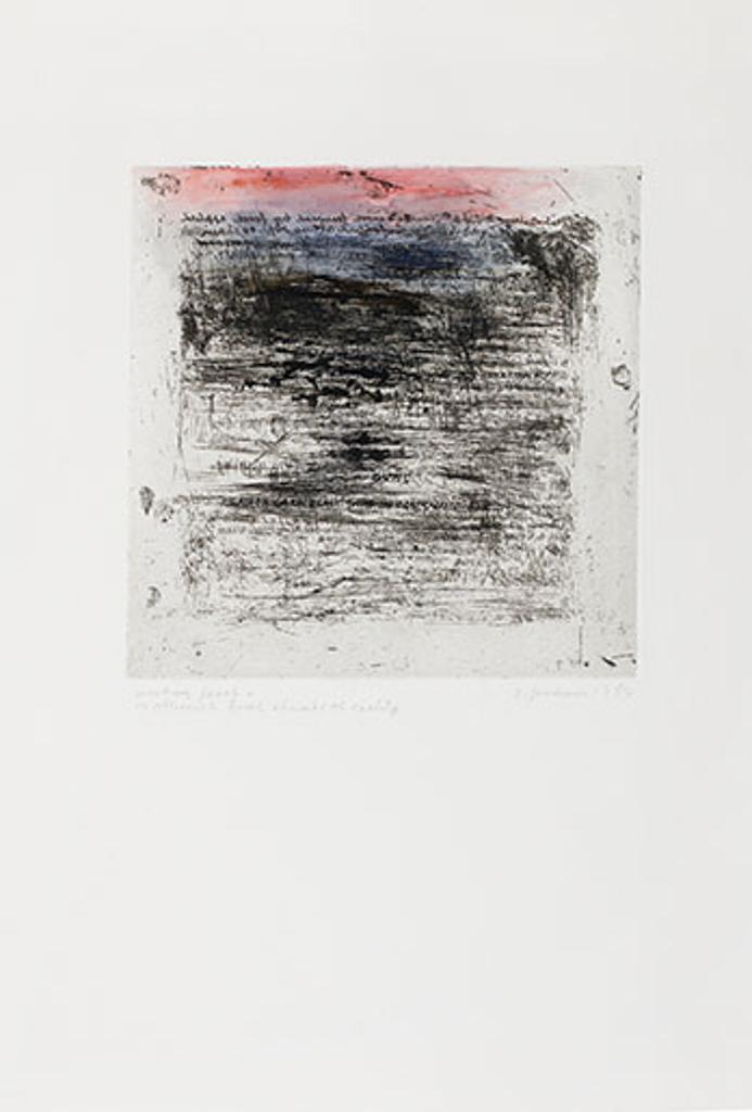 Betty Roodish Goodwin (1923-2008) - To Obliterate Great Chunks of Reality