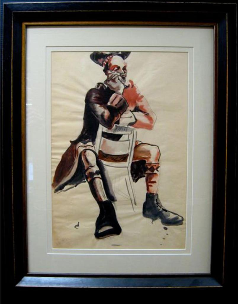 Aba Bayefsky (1923-2001) - Seated Scottish Gentleman