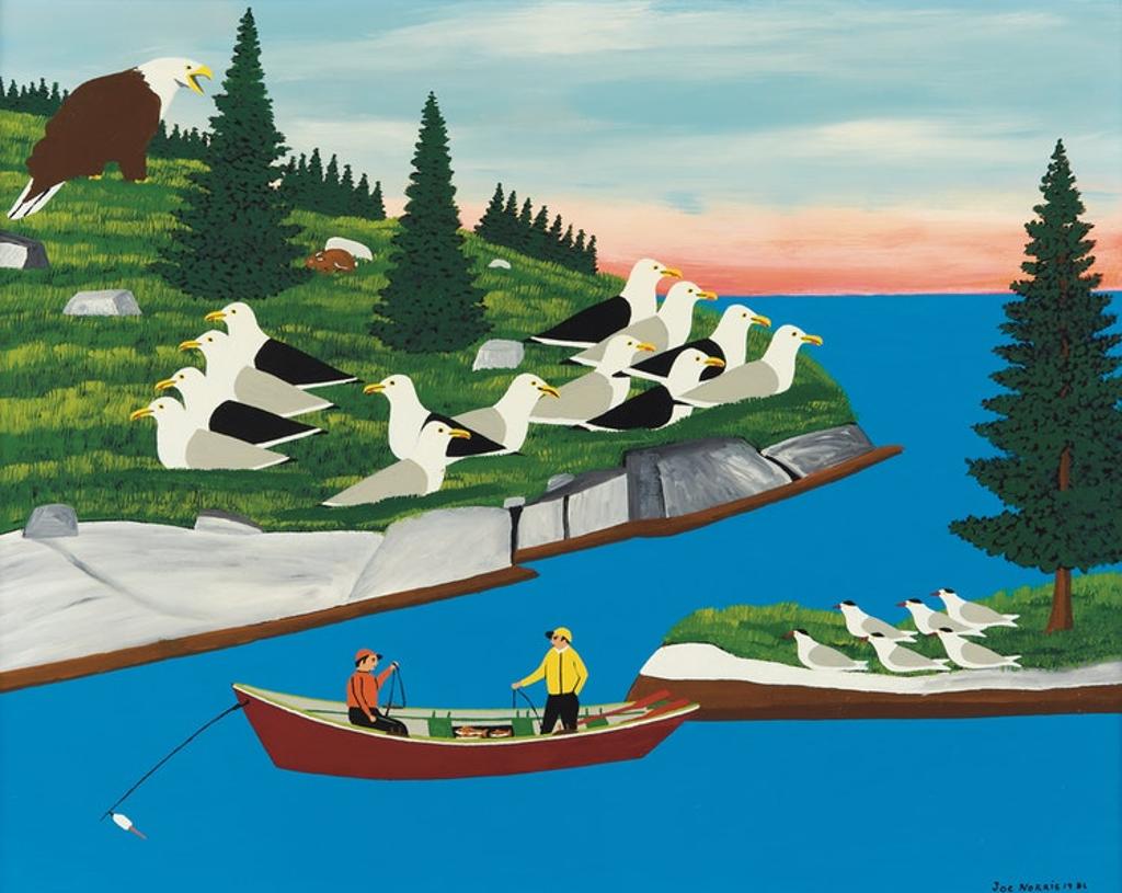 Joe Norris (1925-1996) - All Fish but the Rabbit