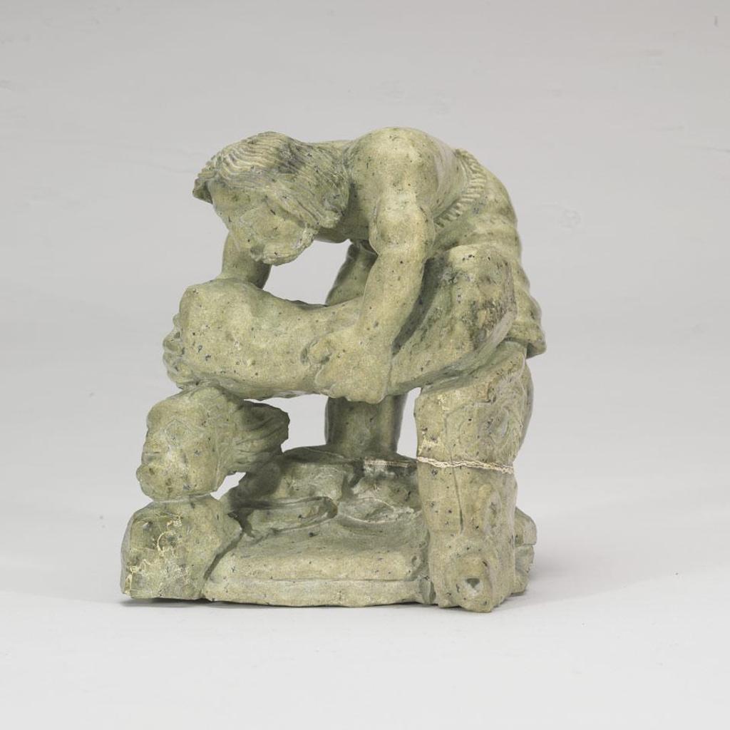 Bart Hanna (1948) - Man Lifting A Stone