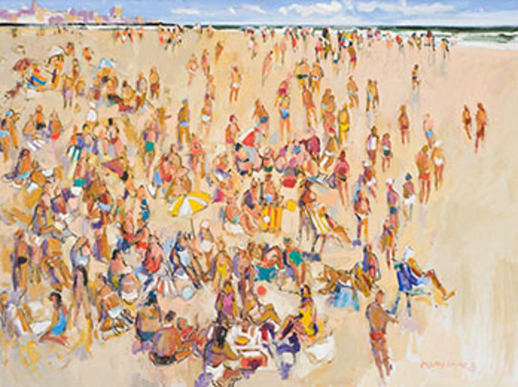 Molly Joan Lamb Bobak (1922-2014) - Tel Aviv Beach