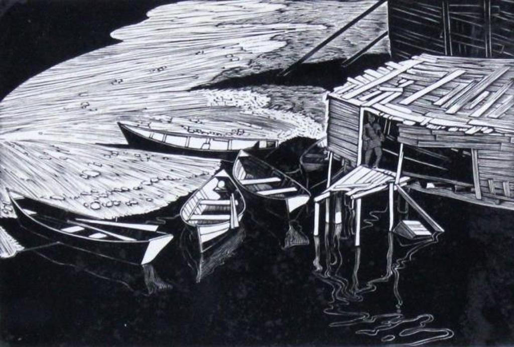 Walter Joseph (W.J.) Phillips (1884-1963) - Snake Island, Lake Winnipeg