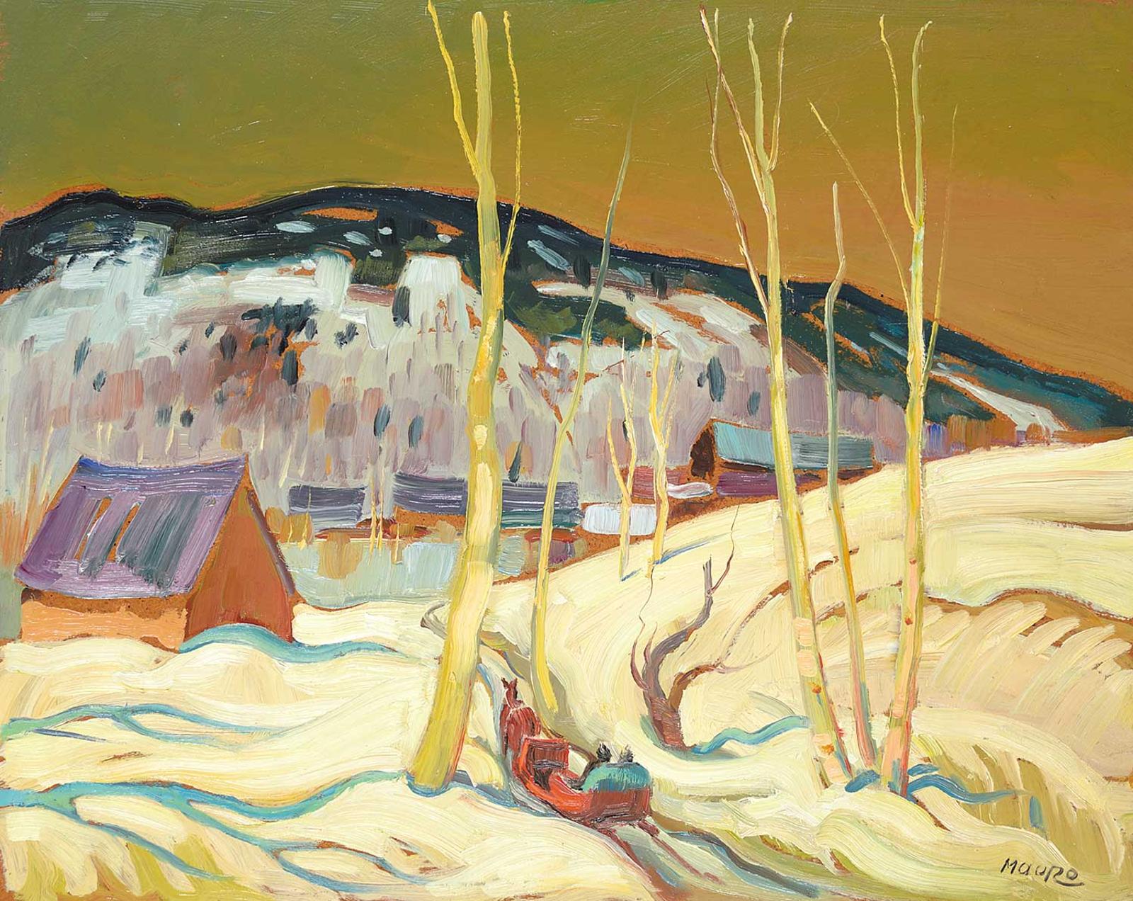 Mario Mauro (1920-1984) - Aux Eboulements, Charlevoix