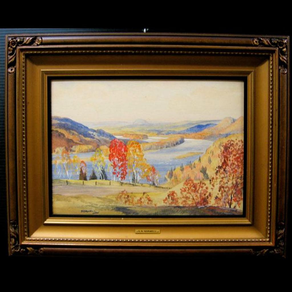 Graham Norble Norwell (1901-1967) - Road By Lake - Laurentians