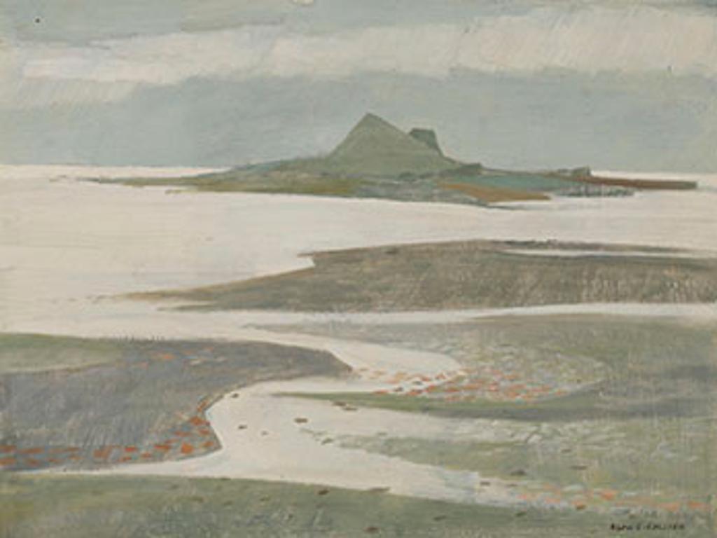 Alan Caswell Collier (1911-1990) - Chilkat River, Misty