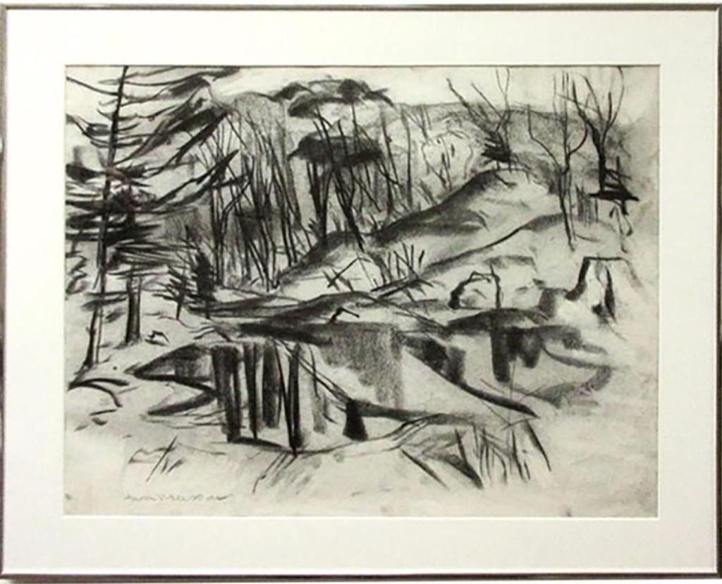 Henri Leopold Masson (1907-1996) - Black Lake Gatineau Country