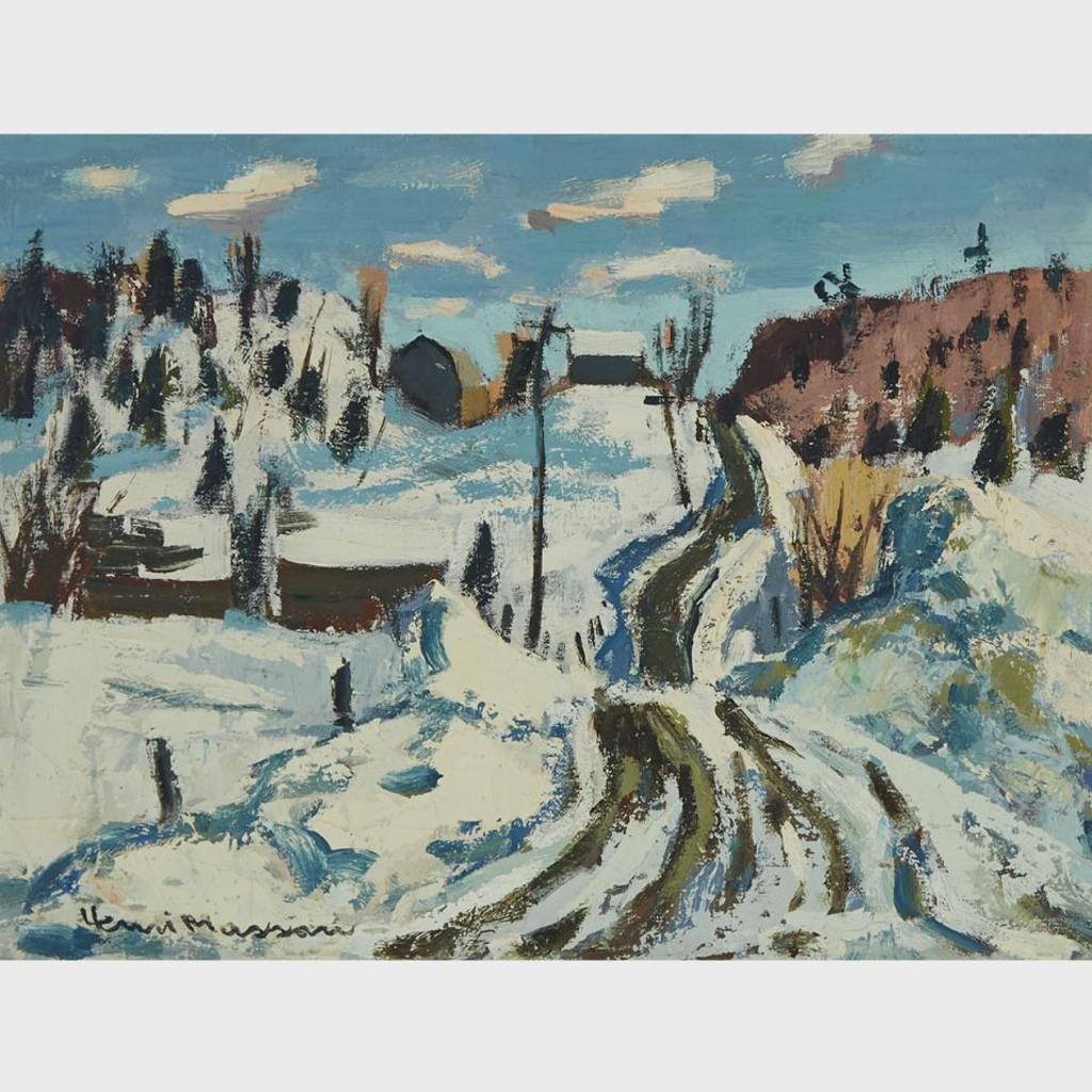 Henri Leopold Masson (1907-1996) - Road To Ripon, Que