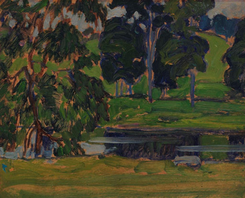 James Edward Hervey (J.E.H.) MacDonald (1873-1932) - Gull River