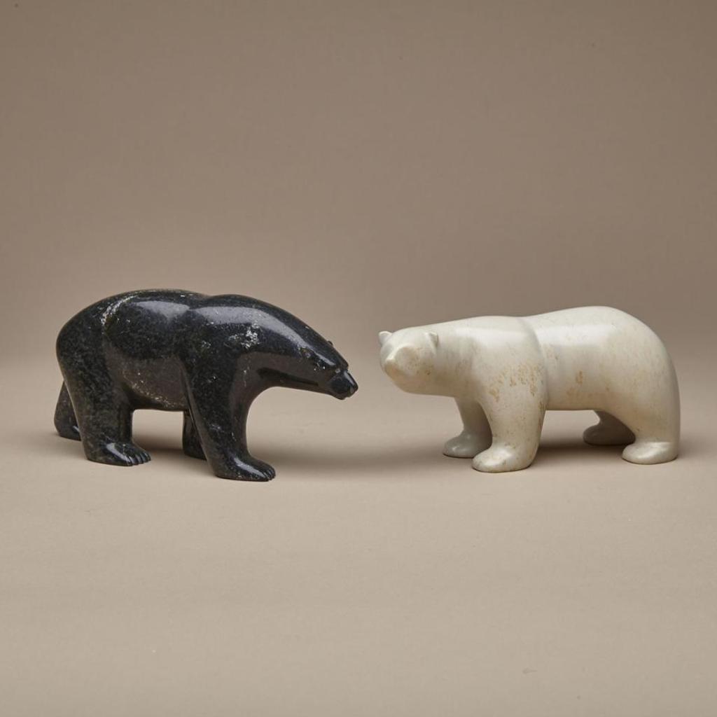Johnny Sagiatuk (1964) - Two Polar Bears